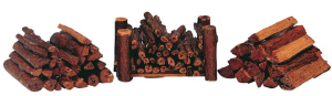 Lemax Stacked Firewood, Set of 3 (Retirado 2020)