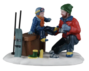 Lemax Village Collection 2026 Father and Son Ski Day