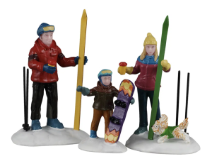 Lemax Village Collection 2026 Family Ski Day