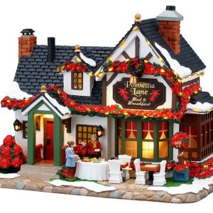 Lemax Village Collection 2026 Poinsettia Lane Bed & Breakfast